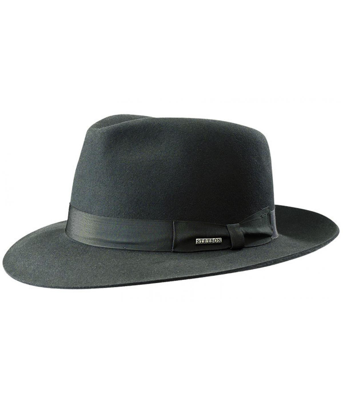 Chapeau fedora Stetson Penn furfelt grey